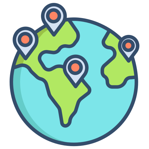 geillusteerd eten van landen afbeelding